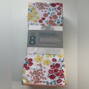 Set of 8 microfiber kitchen towels by Town & Country living
